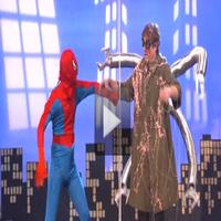 STAGE TUBE: Conan Spoofs SPIDER-MAN Video